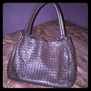 Authentic Bottega Veneta Shoulder Bag (Ebano)